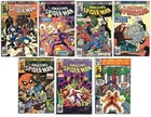 Amazing Spider-Man #202-208 LOT - Dazzler - Punisher - Black Cat - Marvel 1980