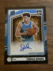 New Listing2024 Donruss Optic Tidjane Salaun Black Disco Prizm 1/1 Rookie Auto RC