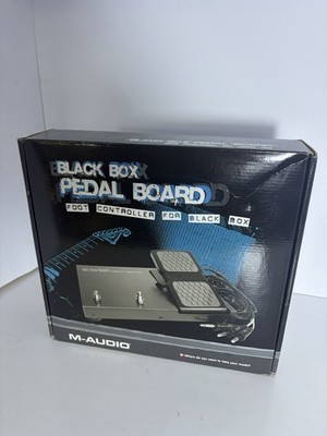 M-Audio Black Box Pedal Board Foot Controller Open Box CIB Complete 