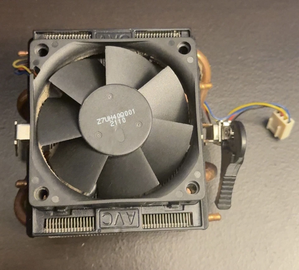 AVC CPU Cooling Fan with Heatsink in very good condition - Image 2 of 4