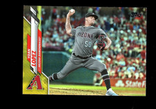 2020 Topps Update #U-57 Yoan Lopez Arizona Diamondbacks Gold Foil