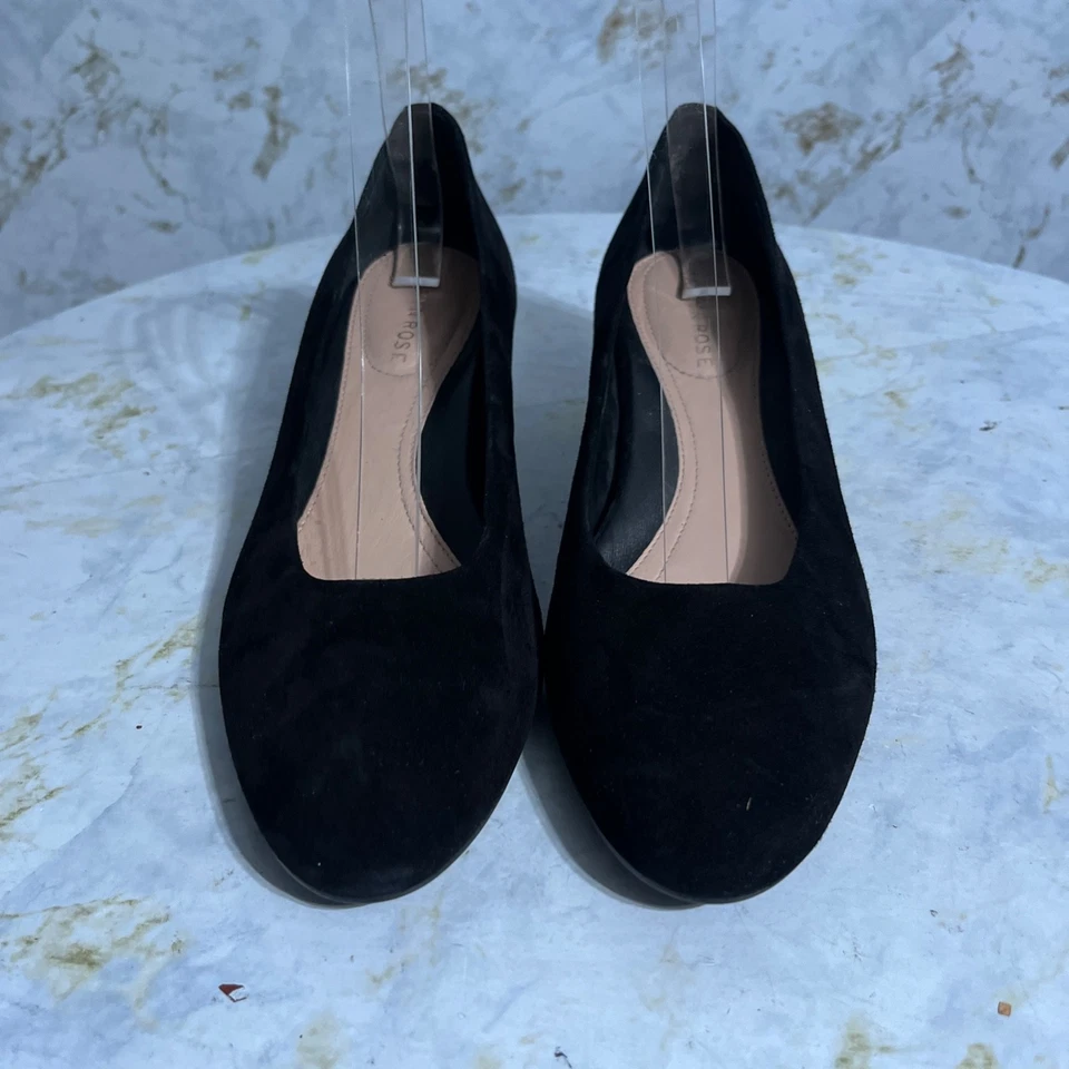 Taryn Rose женщин размер 8 туфли черная замша насос комфорт карьера моды каблуки - Изображение 3 из 4