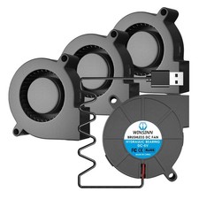 Ultra-Compact 50mm USB Blower Fan - 4500 RPM, Perfect for DIY Cooling Projects