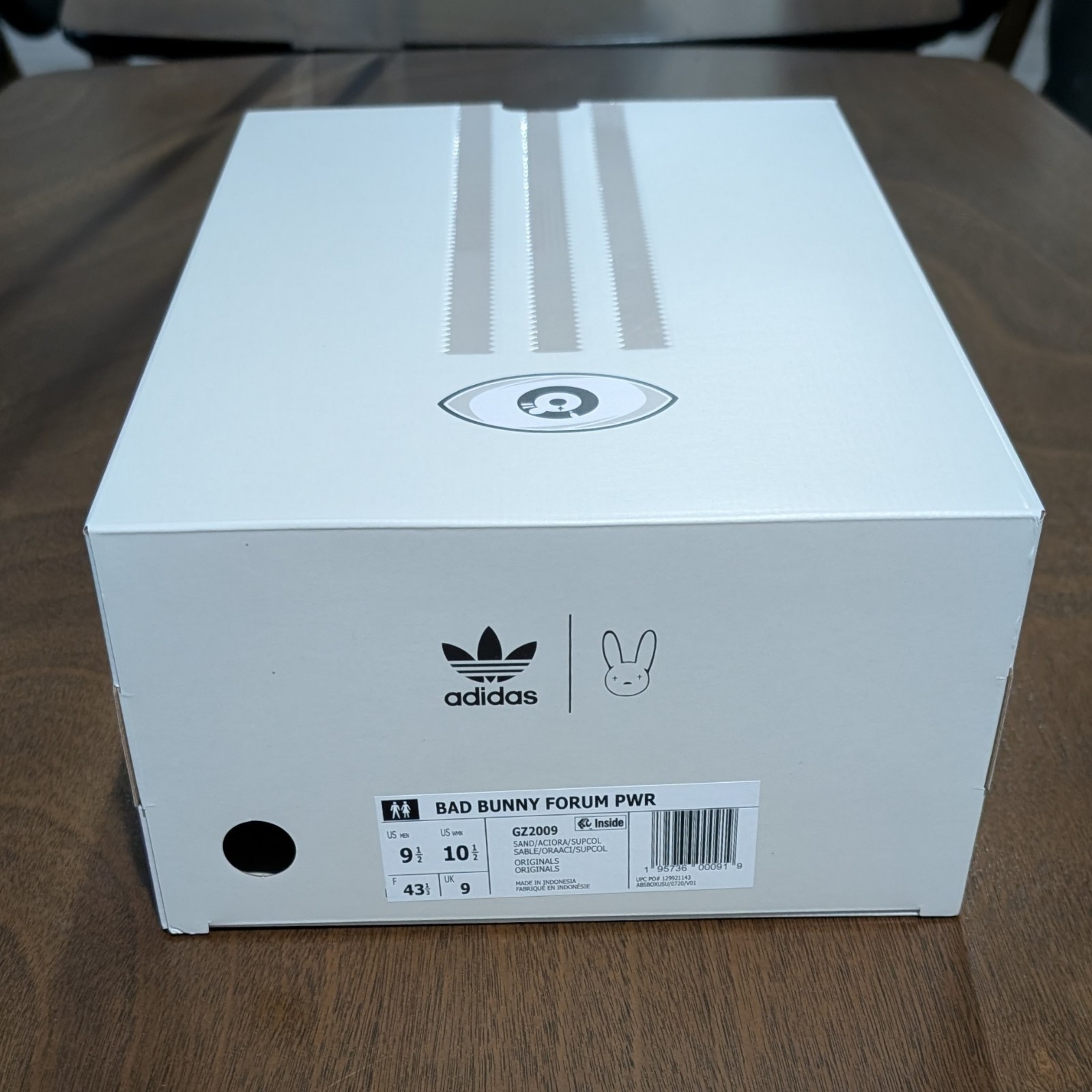 Adidas Forum Powerphase Bad Bunny Size 9.5 DS thumbnail 5