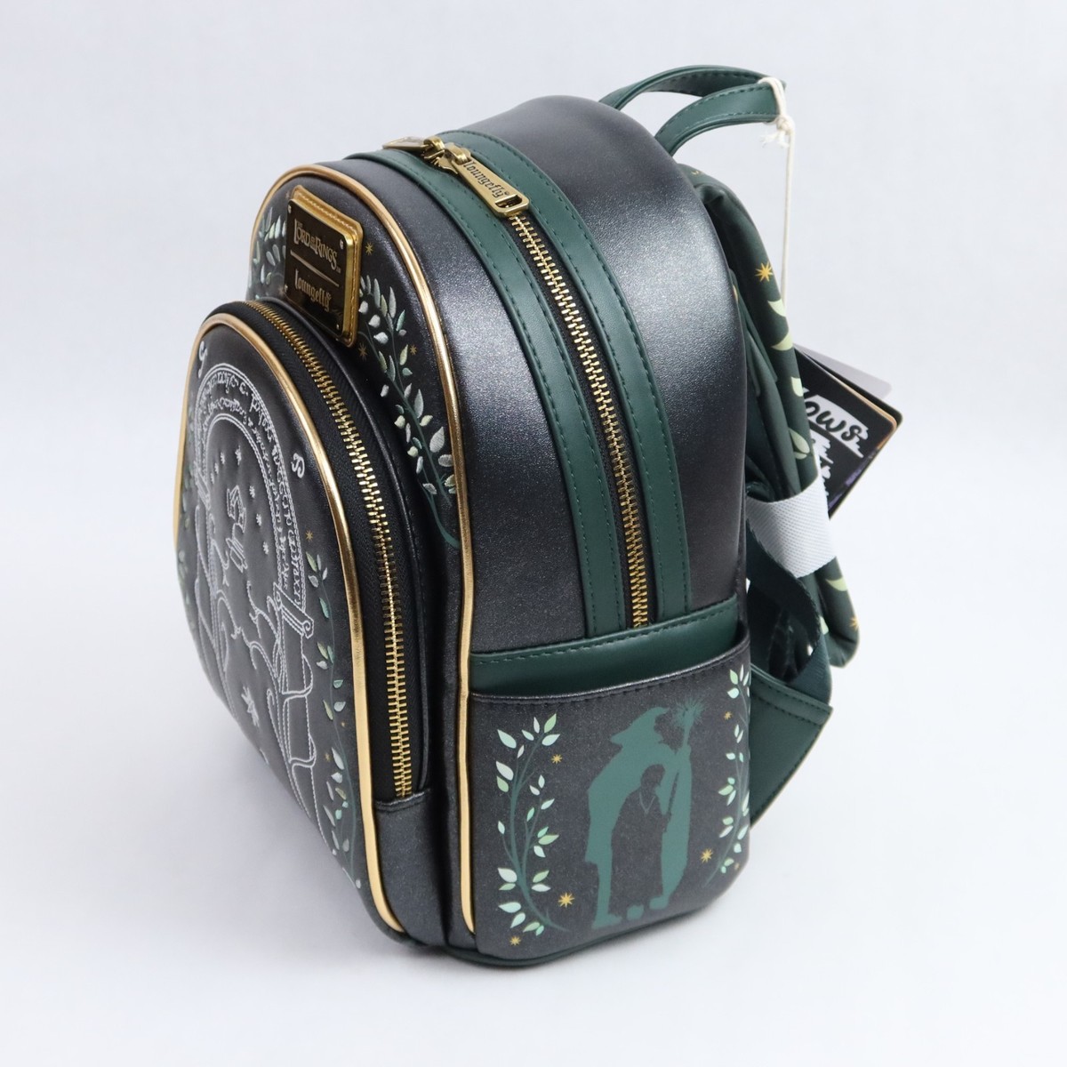 Bioworld LOTR Mines Of Moria Mini Backpack Amazon.com: Bioworld The Lord Of The Rings Allover Chibi  main image 2