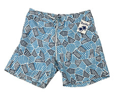 Trunks Men's Swami Boardshorts Stellar Hawaiian Ocean XL NWT