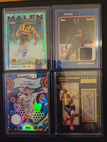 Rafael Santos Borre Auto + Danilo Patch + Sami Khedira Patch +Donyell Malen Auto