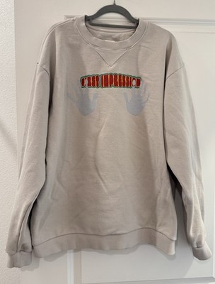 Boys Lie Light Gray Crew Neck Sweatshirt