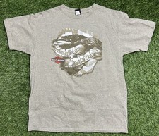 Harley Davidson Eagle T-Shirt Men's XL Double Sided Vintage Y2K USA