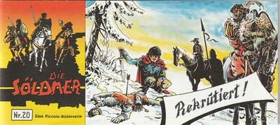   DIE SÖLDNER #20 Rekrutiert!, Dargatz 1986 PICCOLO-COMICHEFT NEU