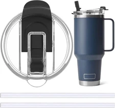 Jmoe USA 42oz, 35oz, 30oz, 26oz Replacement Straw Lid For Yeti Rambler W/ Handle
