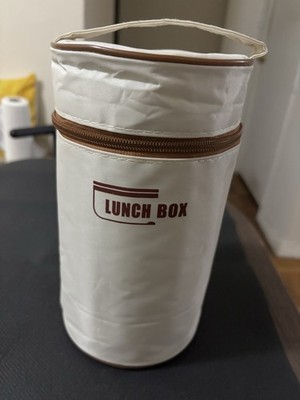 304 Stainless Steel Lunch Box Double-Layer, Leak-Proof, With 3 Containers