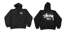 Stussy Men’s Tokyo Chapter Hoodie Black Streetwear Pullover S-5XL Reprint