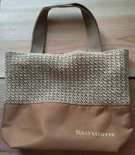 Tully'S Coffee Basket Bag Japan Limited Coffee Shop JAPAN