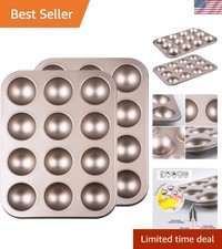 Set of 2 Non-Stick Donut Hole Baking Pans - Perfect for Holiday Treats