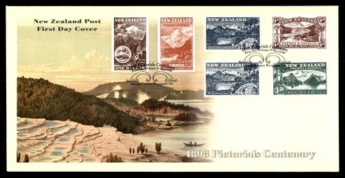 Mayfairstamps New Zealand FDC 1998 pictorials centenary First Day Cover aax_3373