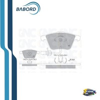 GNC P1319 Bremsbelag Set Vorne FüR Audi A6 C6 A4 B7 Allroad B6 03-