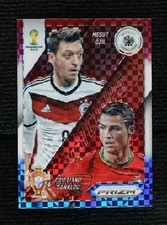2014 Prizm World Cup Matchups Red White & Blue Power Plaid Cristiano Ronaldo 0m1