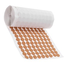 1 Roll Sticky Cork Pads Cabinet Door Protectors Bumper Dots for Furniture