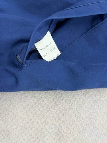 Vintage 90s Soffe US Navy Bomber Jacket Adult Small Blue Reversible image 3