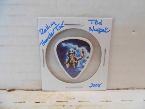 TED NUGENT "ROLLING THUNDER TOUR" GUITAR PICK~READ DESCRIPTION #36~17