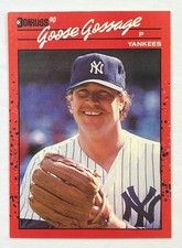 1990 Donruss Baseball Goose Gossage #678 NY Yankees MLB - Free Shipping  BLG