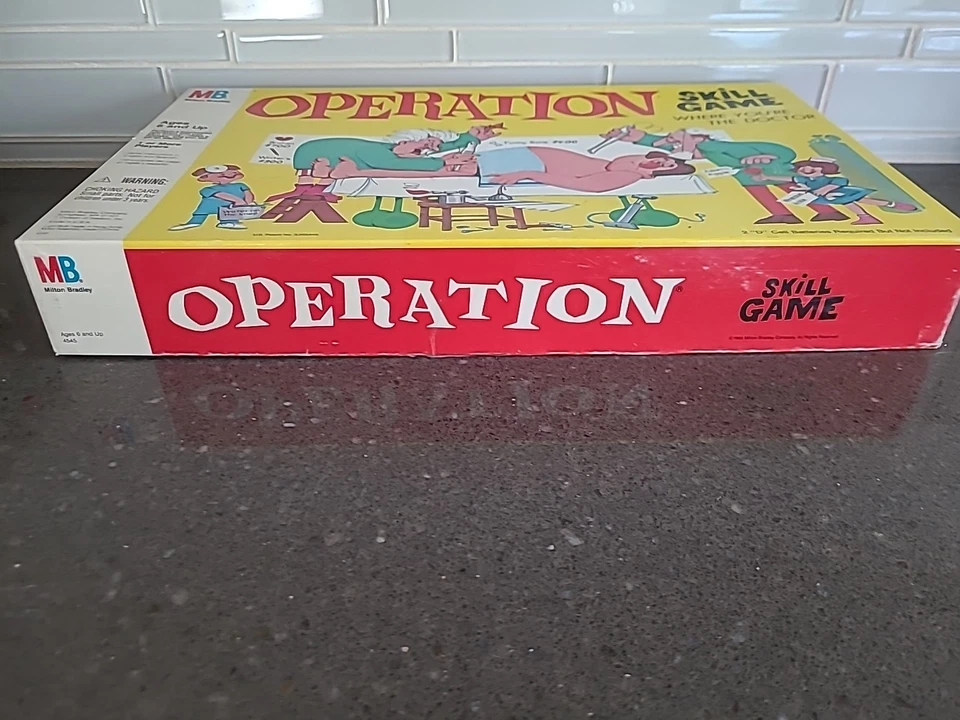 VTG 1965 Operation- Electronic Skill Board Game, Complete, Working, Great Cond - Image 2 of 4