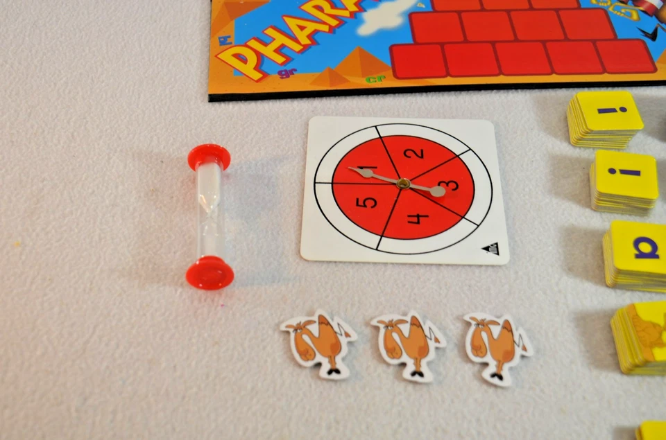 Pharaoh's Phonics Board Game by Learning Resources (ages 7+) Word Building Game - Image 3 of 4