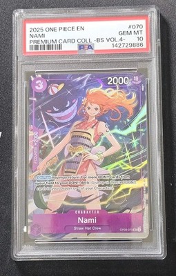 PSA10 PREMIUM CARD COLLECTION NAMI ナミ One Piece - Promo - Franky