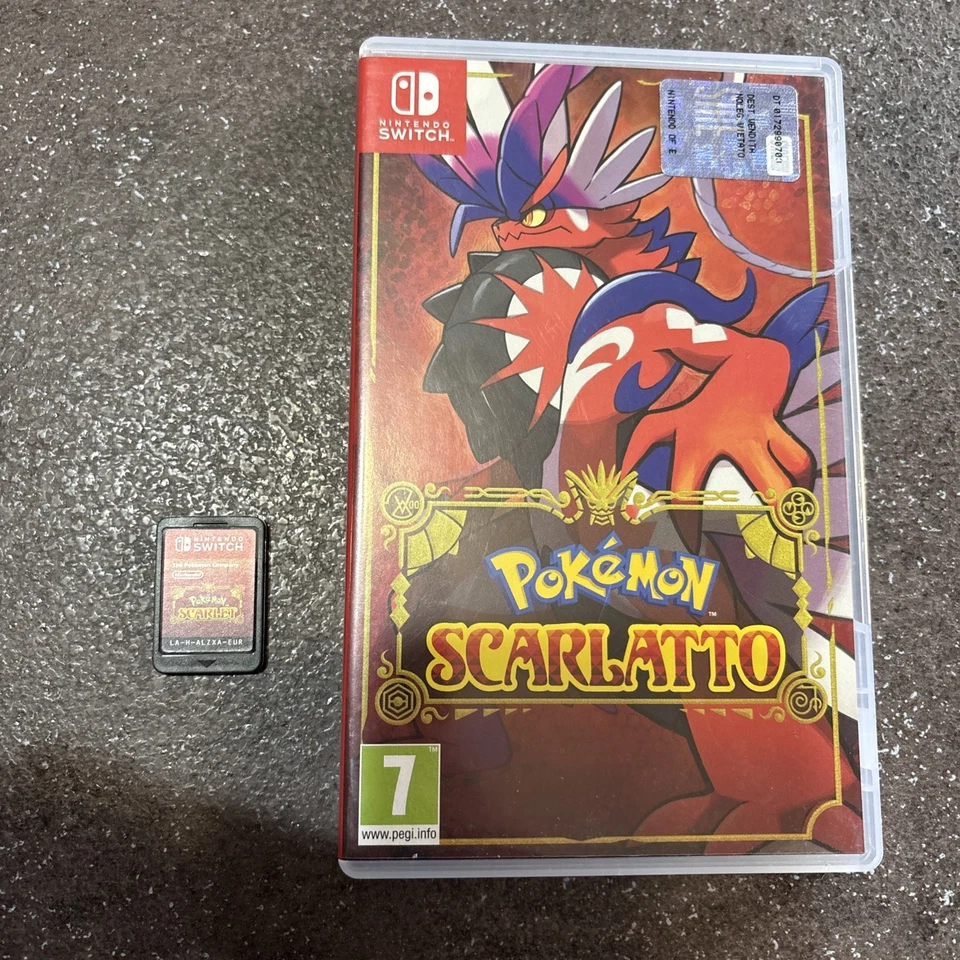 Nintendo Switch Pokemon Scarlatto, foto 1 di 5