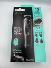 Braun Series 3 3450 5-in-1 Men's Electric Grooming Kit with Beard Hair Trimmer