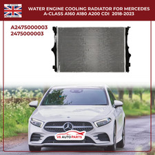 WATER ENGINE COOLING RADIATOR FOR MERCEDES A-CLASS A160 A180 A200CDI  2018 -2023