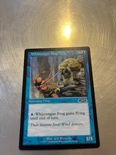 Whiptongue Frog LP 1998 Exodus Vintage Magic Cards, COMBINED SHIPPING