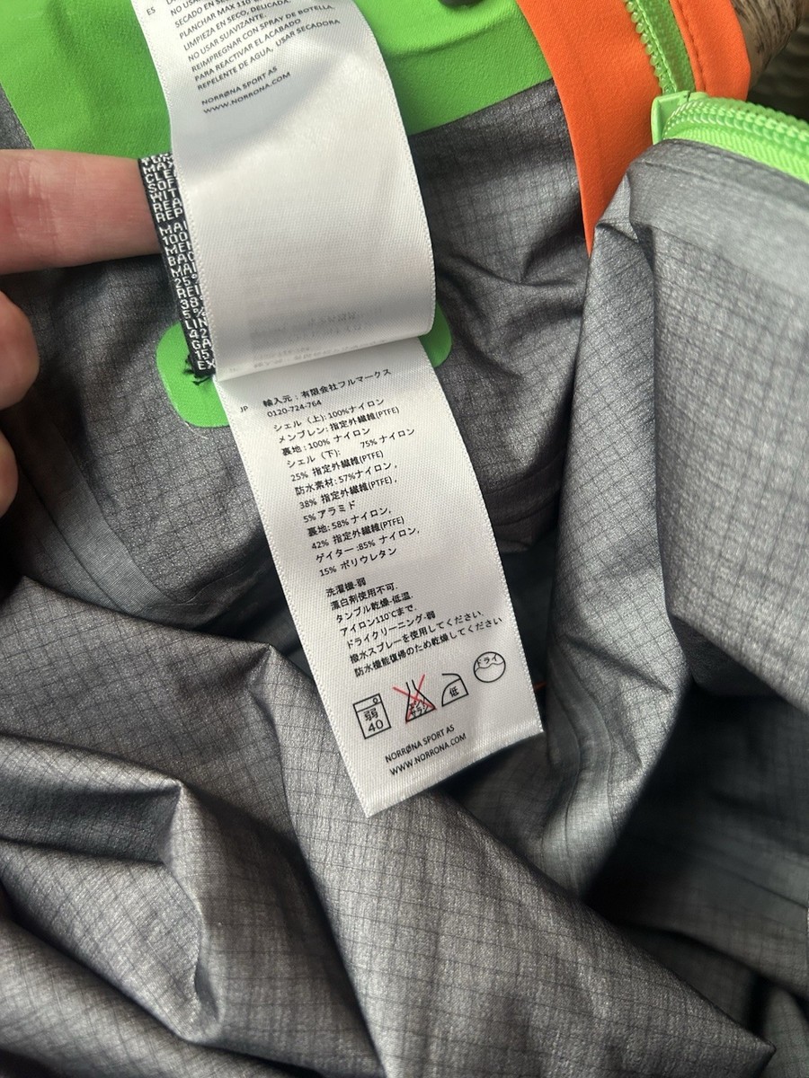 ノローナ ロフォテン ゴアテックス プロ ワンピース スーツ XS Norrona 5000-14 Lofoten Gore-Tex Pro One-Piece Suit Unisex