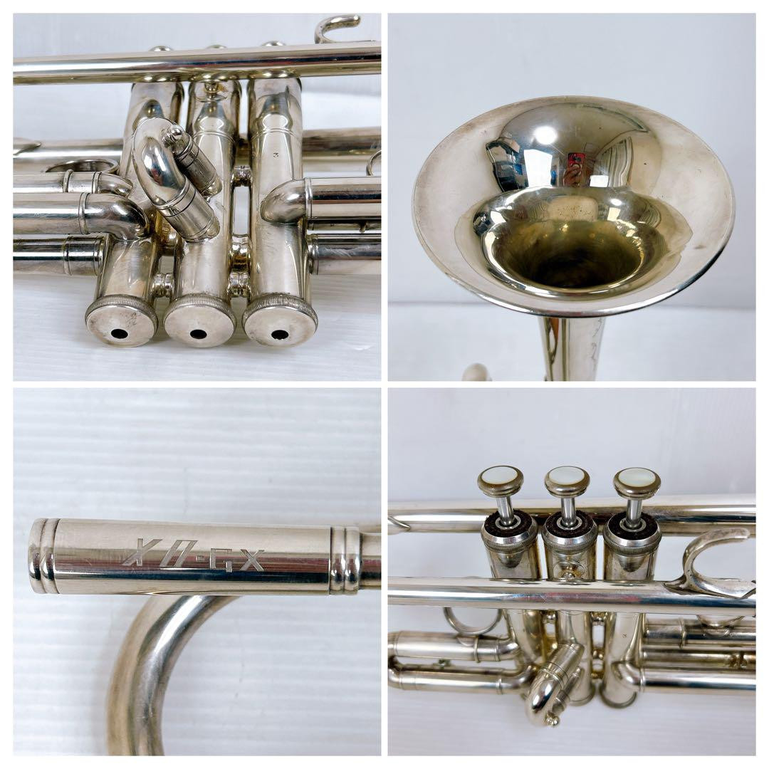 Xo X O Bb Trumpet Gx-S Hard Case, 11.65mm Bore, Gold Brass Xo X O Bb Trumpet Gx-S Hard Case, 11.65mm Bore, Gold Brass