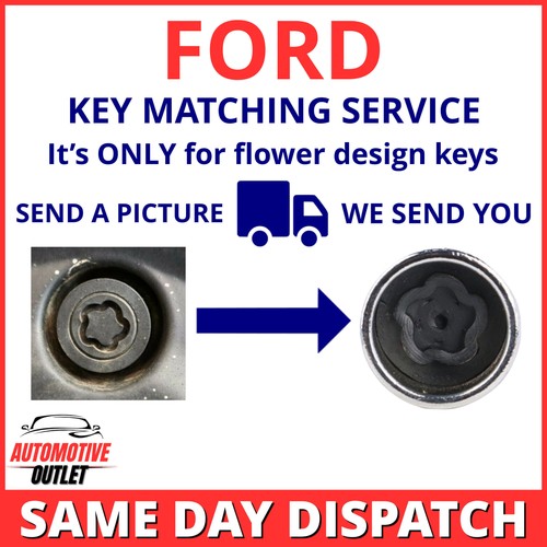 BOLT MATCHING SERVICE WHEEL NUT KEY LOCKING SECURITY MASTER UK FOR FORD MONDEO