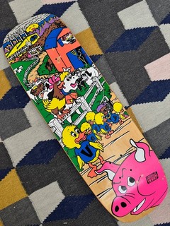 2012 World Industries Mike Vallely Barnyard Skateboard Deck 101 Blind Reissue