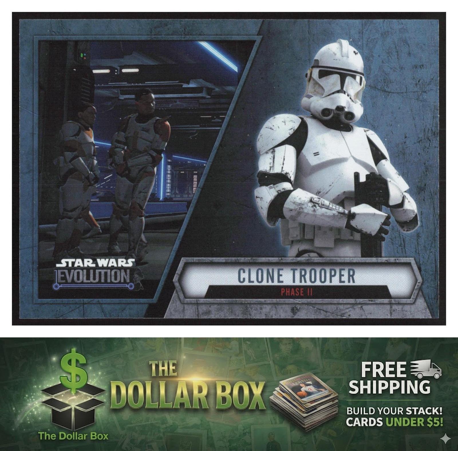 2016 Topps Star Wars Evolution #68 Clone Trooper