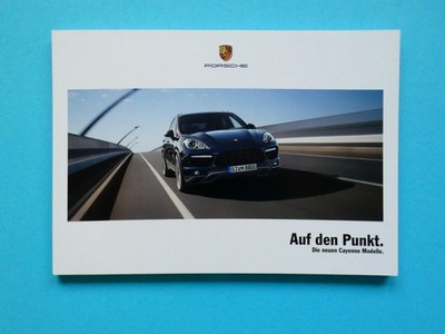 Prospekt / Katalog - Porsche Cayenne (92A) / S, Turbo, Diesel, S Hybrid - 02/10