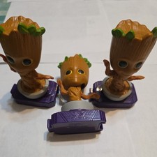 2020 Mcdonalds Marvel Avengers Happy Meal Toys Potted Groot 5 good 3 lot
