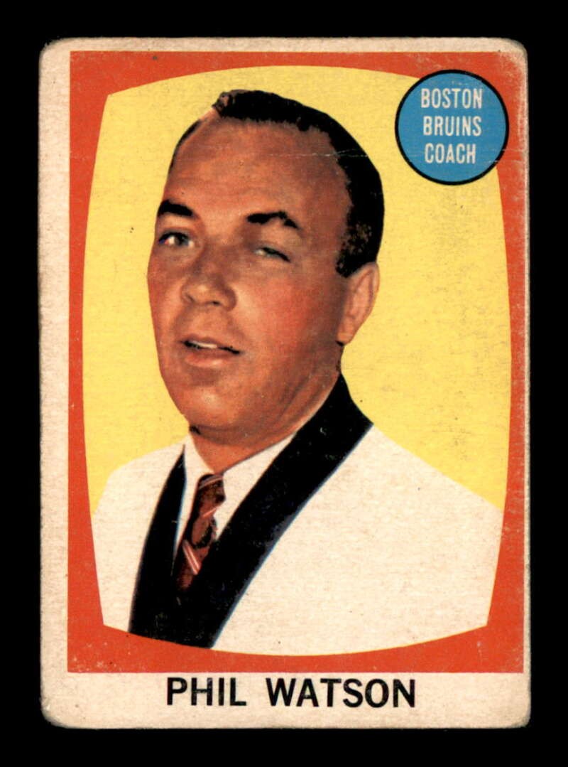 Phil Watson #1 Hockey Cards 1961 Topps trading card — raw and PSA graded price guide