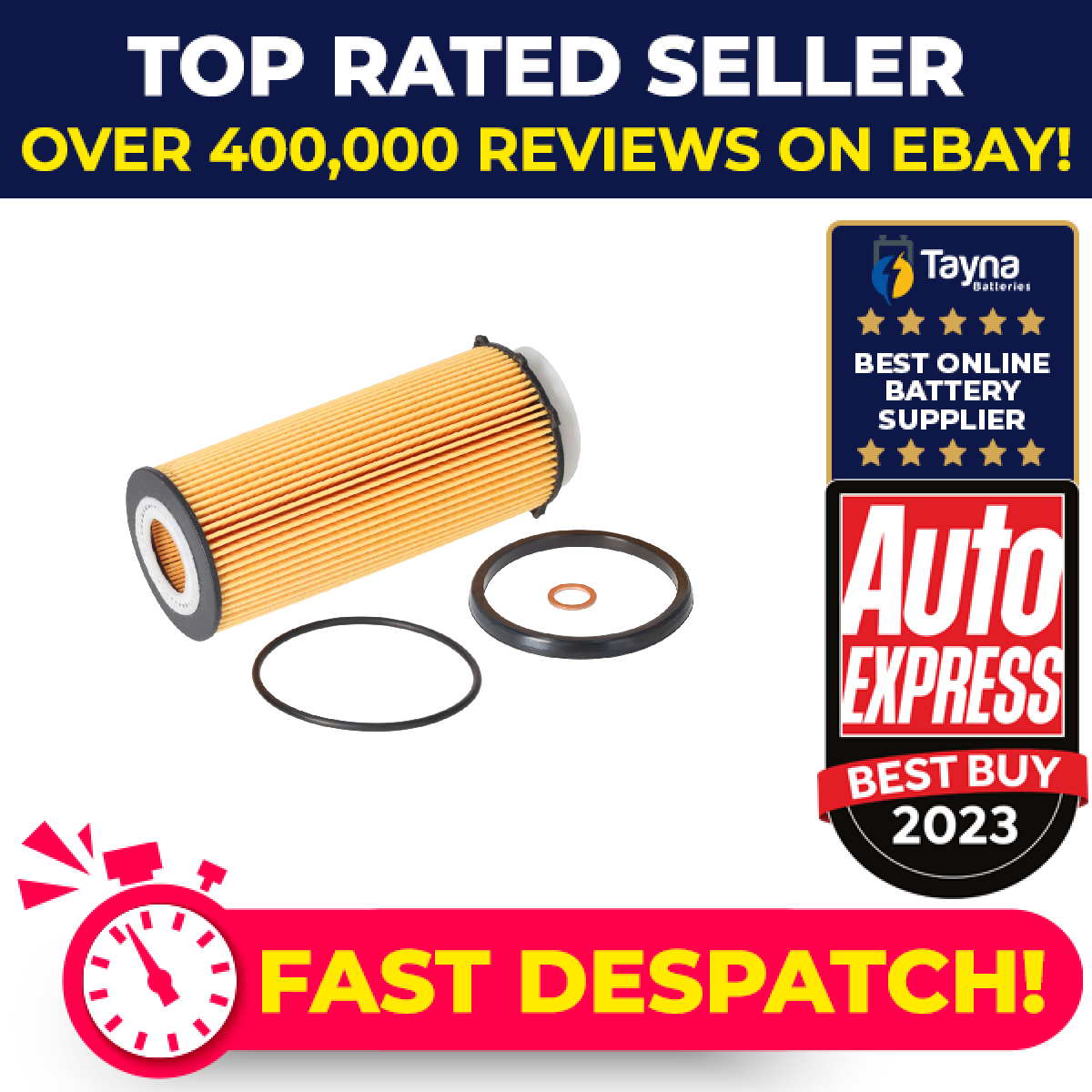 Oil Filter 38530 Febi 11427808443 Genuine Top Quality Guaranteed New