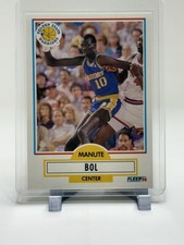 1990-91 Fleer #62 Manute Bol Golden State Warriors