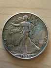 1938 D Walking Liberty Silver Half Dollar