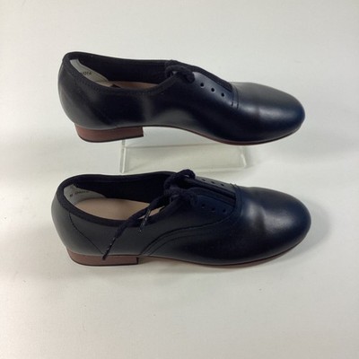 Tap Clogging Dance Shoes Kids Size 12M Black New Oxford NO TAPS Stevens 506 