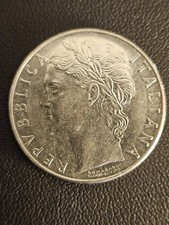 Italy 100 Lire 1972 coin, Free shipping!!