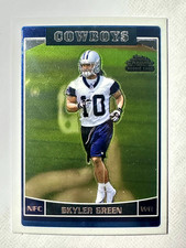 2006 Topps Chrome #259 Skyler Green Dallas Cowboys Rookie Football Card RC. rookie card picture