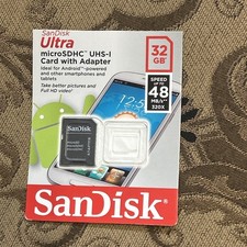 SanDisk 32GB Mobile Ultra Micro SD HC Class 10 Memory Card 32G Micro SDHC 48MB/s
