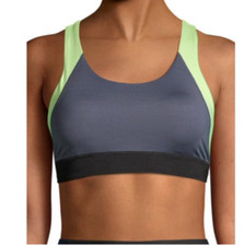 WOMEN'S AVIA ACTIVE REMOVABLE CUP COLOR BLOCK LOW-IMPACT SPORTS BRA, MULTICOLOR