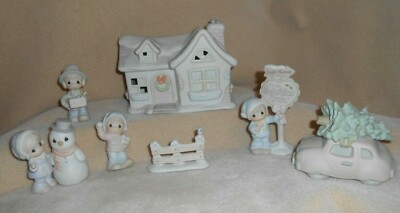 プレシャスモーメンツ　希少品！　シュガータウンシリーズ　ランプ　他２点 プレシャスモーメンツ 希少品！ シュガータウンシリーズ ランプ 他2点